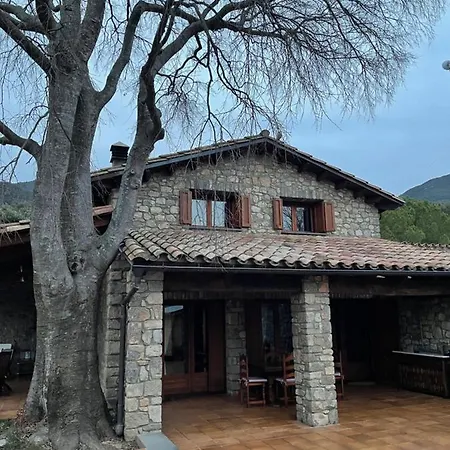 El Vilarot. La Casa De Piedra En La Naturaleza. * ז'ירונה